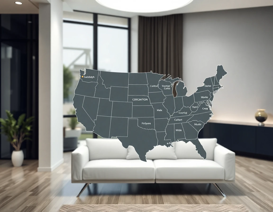 Pest Control Service Areas Map